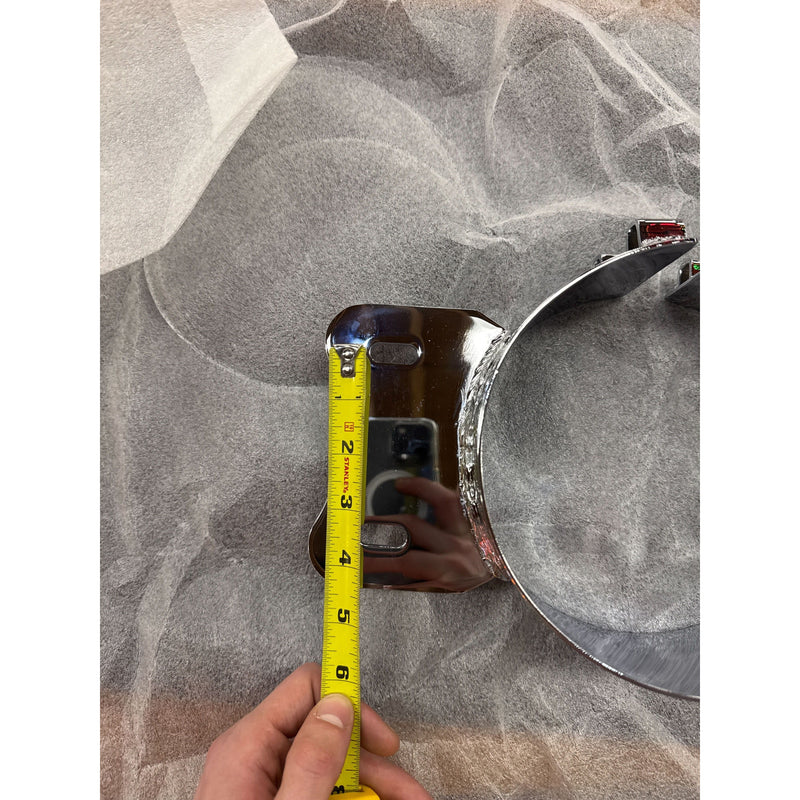 DP-50BJ-WSH700SCP 7" Mounting Clamp (3 3/8)- Western Star, Wide Band Butt Joint (Hertigage Only) Light Slate Gray