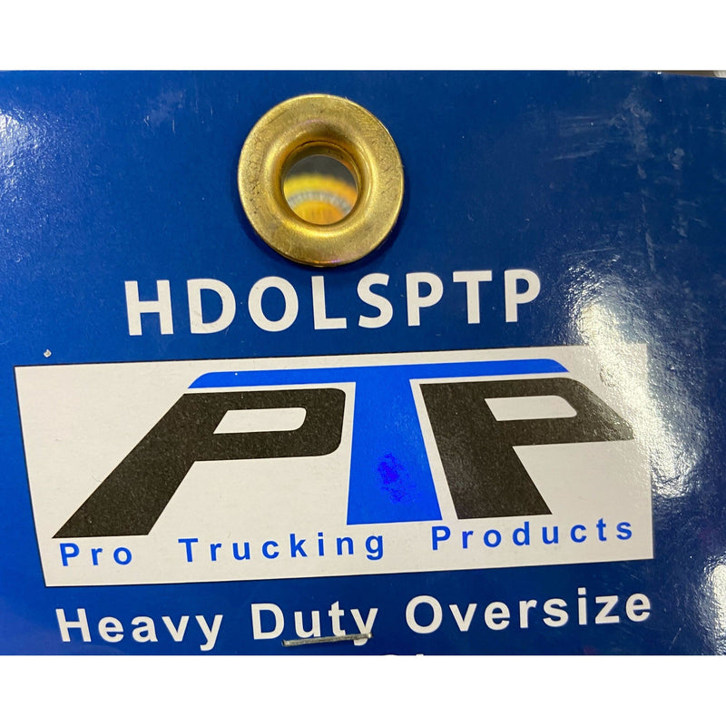 HDOLSPTP Heavy Duty Easy Hook Oversize Load Sign, 18" X 84" Light Gray
