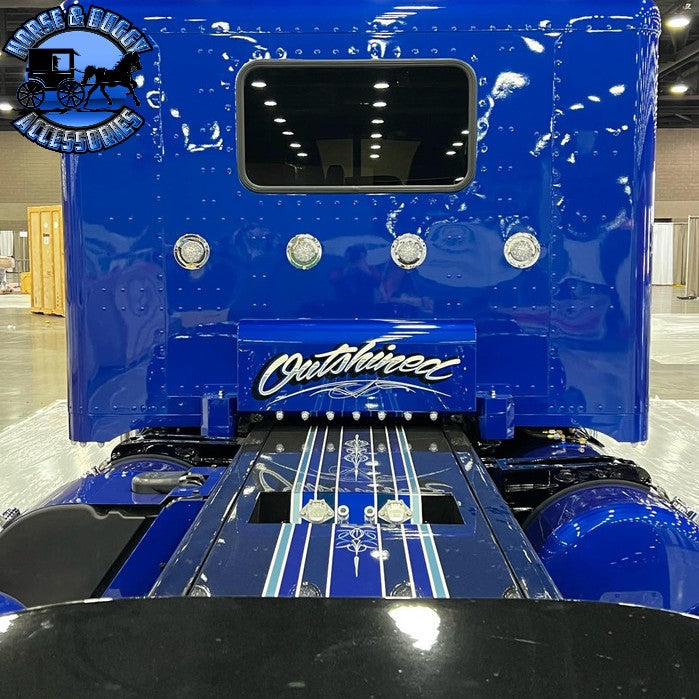 IC181003-21 Air Bag Covers 70 in. / 78 in. Sold as Pair Peterbilt 389 paintable finish