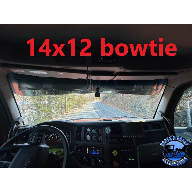 Iowa Customs Peterbilt (Kenworth T680, T880, W990) (Peterbilt 567, 579, 589) Visors (Mounts to Factory Visor Brackets) (Choose style)