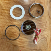 JML-K3 2 Wire 1156 Watermelon Flush Mount Twist Lock Socket Kit (Without Lens) Sienna