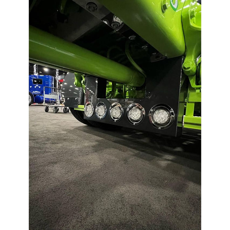 #IC983017-14 Front Drive Axle Filler Panel (4) 4" Light Holes on Front Panel and (4) 4" Lights on Rear Panel