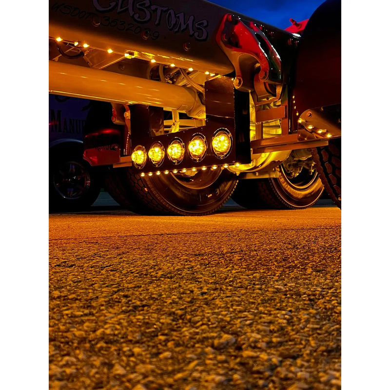 #IC983017-14 Front Drive Axle Filler Panel (4) 4" Light Holes on Front Panel and (4) 4" Lights on Rear Panel