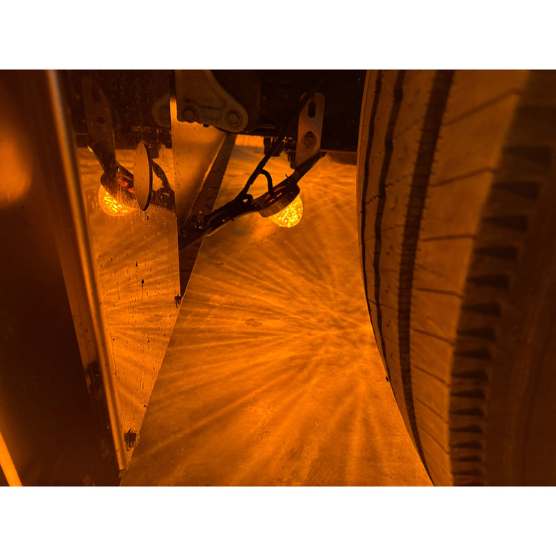 Replacement Braces for (16"-18”-20”-22" Bumpers) W/Watermelon Mount (Choose Make and Model) (PAIR) BUMPER 388/389/567SFFA/589 16" Only Dark Red