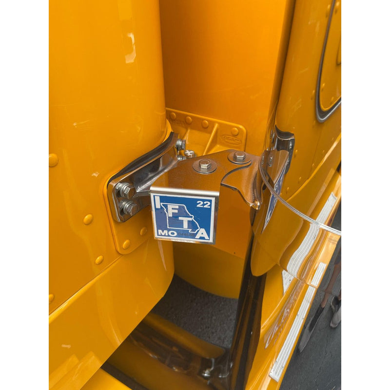 IC185005-14  (ifta) permit angle universal exhaust clamp mounted - slim series