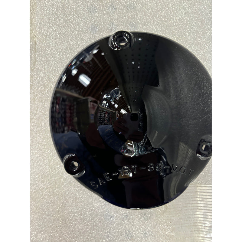 4" PURPLE CLASSIC GLASS LENS FOR COMBINATION LIGHT 4" Black