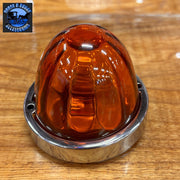 Grand General Flush Mount 3.5" Glass Watermelon Light Kits (1 wire 1156) (choose color) WATERMELON 1156 dark amber Chocolate