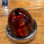 Grand General Flush Mount 3.5" Glass Watermelon Light Kits (1 wire 1156) (choose color) WATERMELON 1156 red Dark Khaki