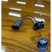 GRAND GENERAL WEATHER PACK 3-PIN LIGHT ADAPTER PLUG (Super Seal) #88099 Grand General Plug Saddle Brown