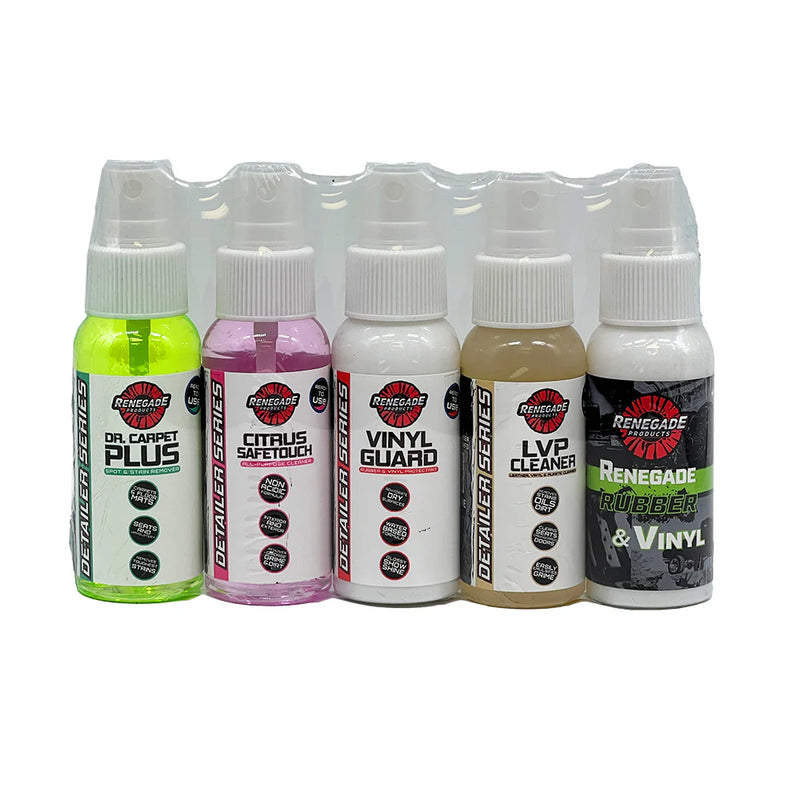 Renegade Products Sample Packs POLISHING INTERIOR PACK Gray