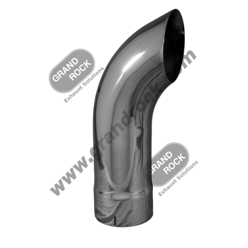 K5-18EXC  STACK CURVED,5"X18,ID CHROME