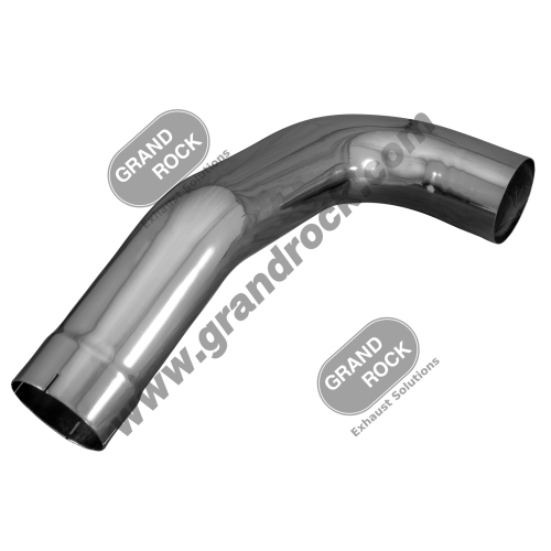 KW-1317LC  5" 2-BEND ID/OD PIPE LEFT CHR