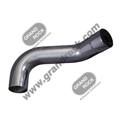 KW-14764LC  5"2-BEND ID/OD PIPE LEFT CHR