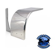 Shift Blind Mount brackets Half Fenders (Kenworth 8 bag) (Universal for any application as well) fender bracket sp-172676 passenger,sp-172675 drivers Gray