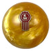 Dark Goldenrod Kenworth Emblem Brake Knobs (5/8"-11 female threads) brake knob Amber Pearl