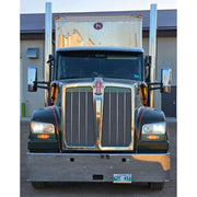 Kenworth W990 Intake Brackets (no lights included) sold separate sp-172513 air cleaner Dark Slate Gray