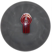 Kenworth Emblem Shift Knobs (1/2"-13 female threads) Twisted Shifterz (Choose Color) SHIFTER Gray Pearl Dim Gray