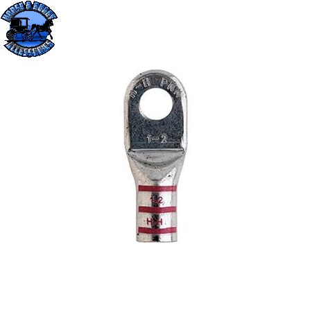 LP-99871 Tru-Crimp® Extreme-Duty Battery Cable Lug 1 AWG Pink 3/8"