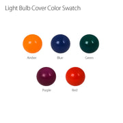 Large Bulb Covers (AMBER) #80680 Tomato