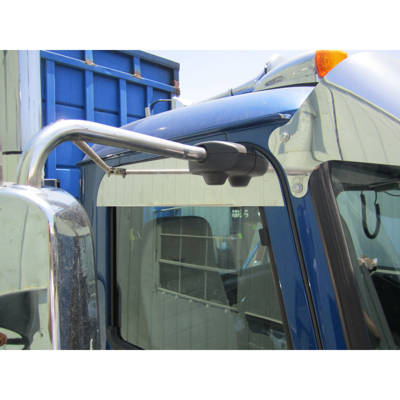 #M-6027 Aranda Chop Top  Granite  '03-'12  5" Chop Top (Door Mounted Mirrors)