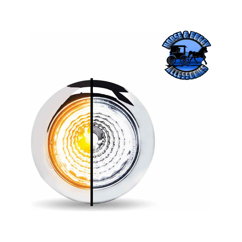 3/4" Trux Dual Revolution LEDs (Choose Color and Style) 3/4" Light 3/4″ Amber to White Round – 1 Diode Dark Slate Gray