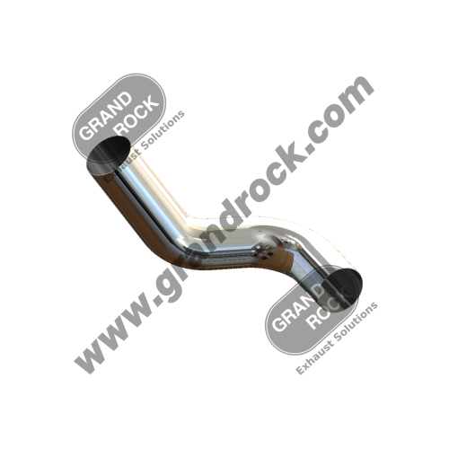 MK-25173882C  5" DBL BEND 78/53 DEG, WELD, OD/OD CHOME