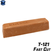 Renegade Metal Polishing Compound for Buffing Wheels Polishing Compound T121 Fast Cut Tripoli (Sienna) Sienna