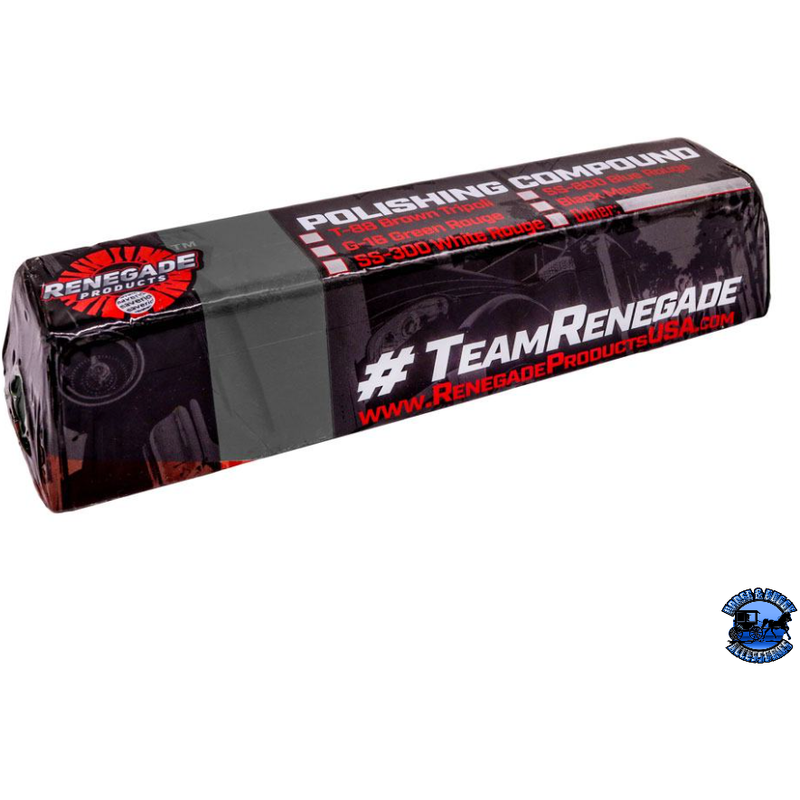 Renegade Metal Polishing Compound for Buffing Wheels Polishing Compound Black Magic Dark Slate Gray