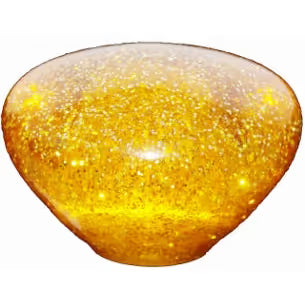 Nostalgic Brake Knob (Choose Color) Amber Glitter Goldenrod