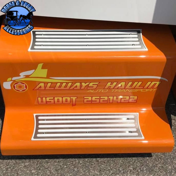 IC997003-11   6'' X 30'' POLISHED ALUM RECT. STEP PLATE