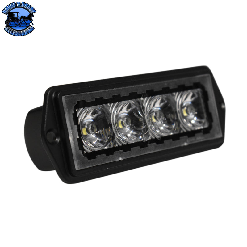 TN-P10-WWFP-1 SPREADER LIGHT WHITE LED FLUSH MOUNT W/PIGTAIL WIRE