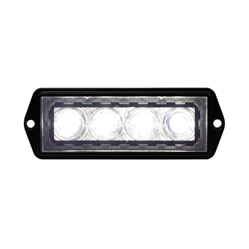 TN-P10-WWFP-1 SPREADER LIGHT WHITE LED FLUSH MOUNT W/PIGTAIL WIRE