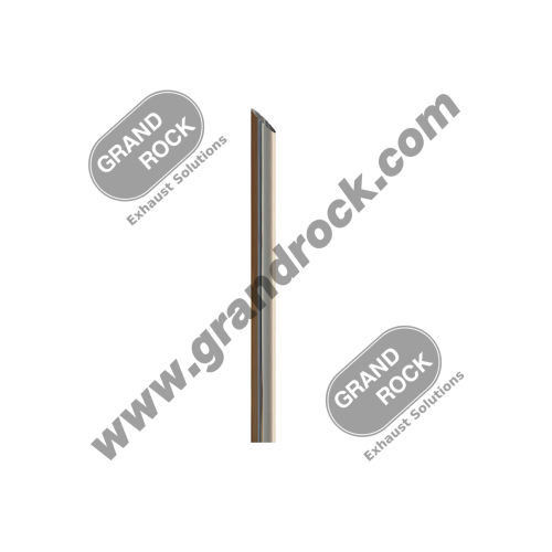 P8-108SBC  8" X 108" MITER CUT, OD; CHROME
