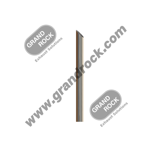 P8-96SBC  8" X 96" MITER, OD; CHROME