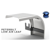 Shift blind mount front brackets for half fenders Peterbilt Low Airleaf (2005+) Kenworth AG400L fender bracket sp-174155 passenger Light Gray