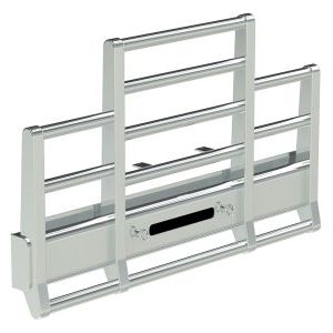 HERD-PB01D4 Defender 4 Post Truck Guard For Pete 378/379 SFA 86-07 Herd bumper Gray