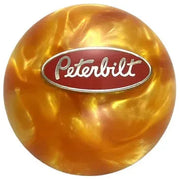 Peterbilt Emblem Brake Knobs (5/8"-11 female threads) Twisted Shifterz (Choose Color) brake knob Amber Pearl Chocolate