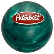Peterbilt Emblem Brake Knobs (5/8"-11 female threads) Twisted Shifterz (Choose Color) brake knob Green Pearl Dark Slate Gray