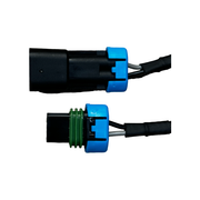 PL-20004 AC Compressor Connector KIT / Harness AC Compressor Connector KIT (Male + Female) Dodger Blue