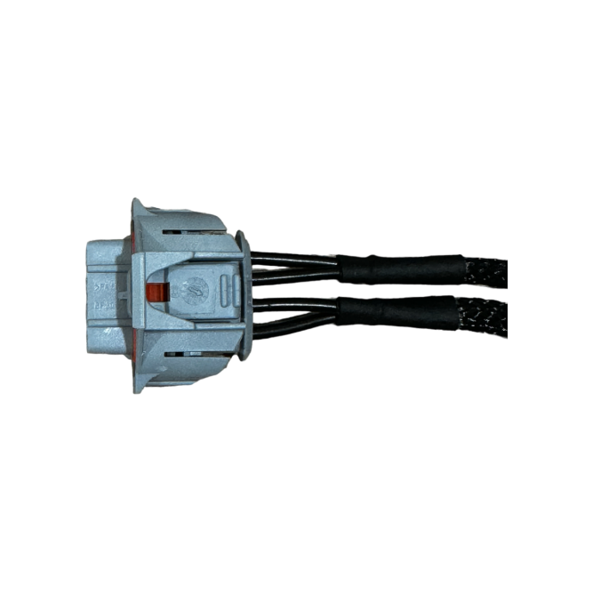 PL-20117 Bosch 4 Way Female Compact Connector Pigtail 1.1m (Gray) Nox Sensor Connector Adapter Black