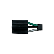 PL-20305 Headlight Connector KIT for H4 Light Bulb. Freightliner Harness Black