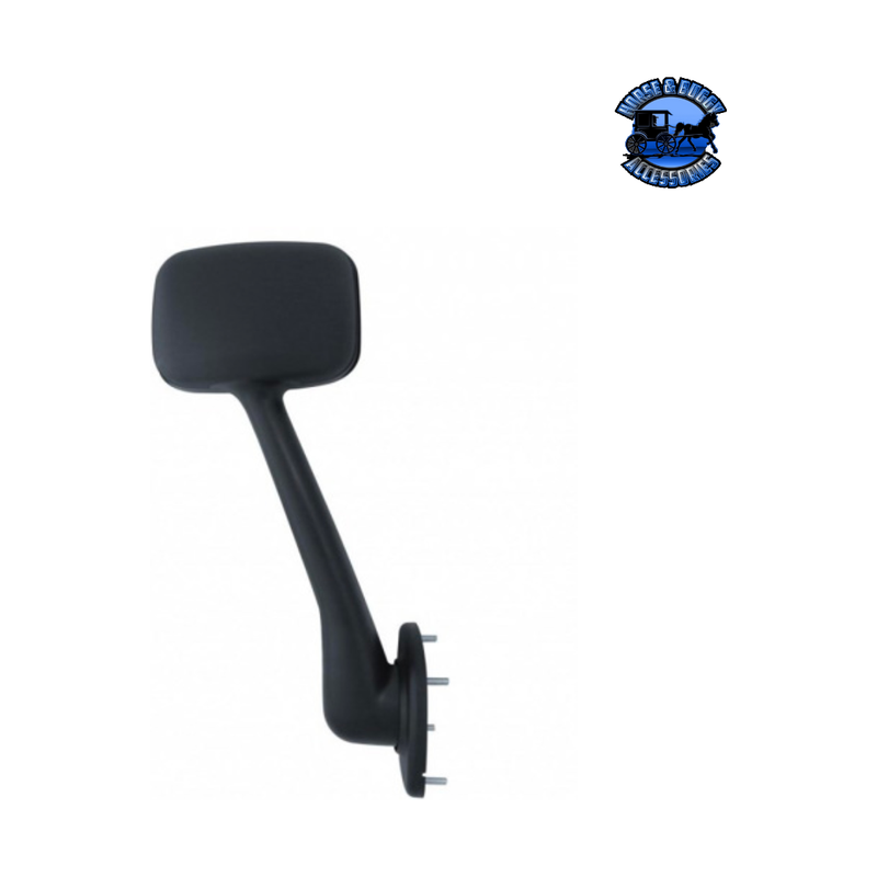 HOOD MIRROR ASSEMBLY FOR 2008-2017 FREIGHTLINER CASCADIA (Choose Color) (Choose side) Hood Mirror Black / Passenger's Side Dark Slate Gray