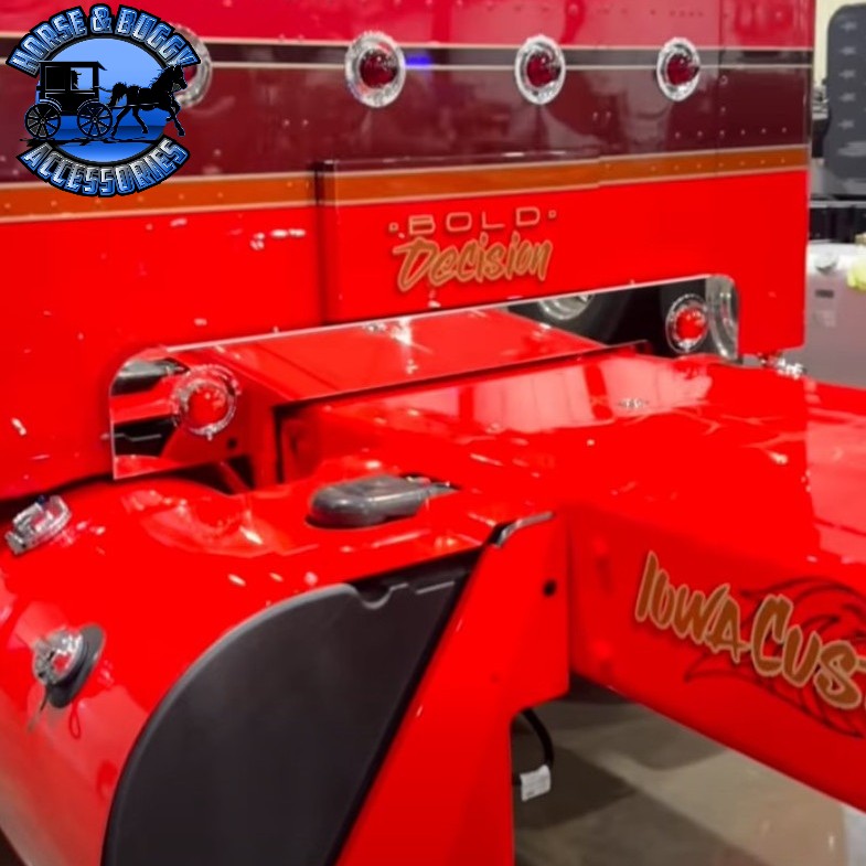 IC172150-14  Peterbilt 589 Shock Box Cover "Blank"