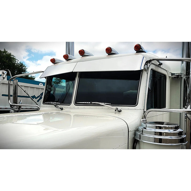 #GGE1 Peterbilt 379/389 304 Polished Stainless Steel Peterbilt OEM Replacement Wiper Arm Light Gray