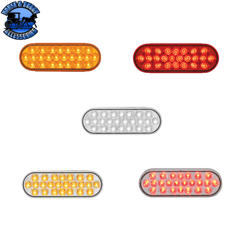 Pearl Series Alternating Oval LED Strobe Light