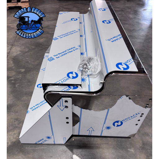 ATA-K-2465 40'' KW BATTERY BOX (W/ANGLED BACK) motor vehicle parts Slate Gray