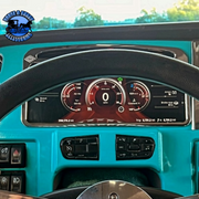#PFT-CS-RELOCTE-PLST Peterbilt 389 (Paintable Plastic) Steering cruise controls relocator to the dash DASH TRIM Dark Slate Gray