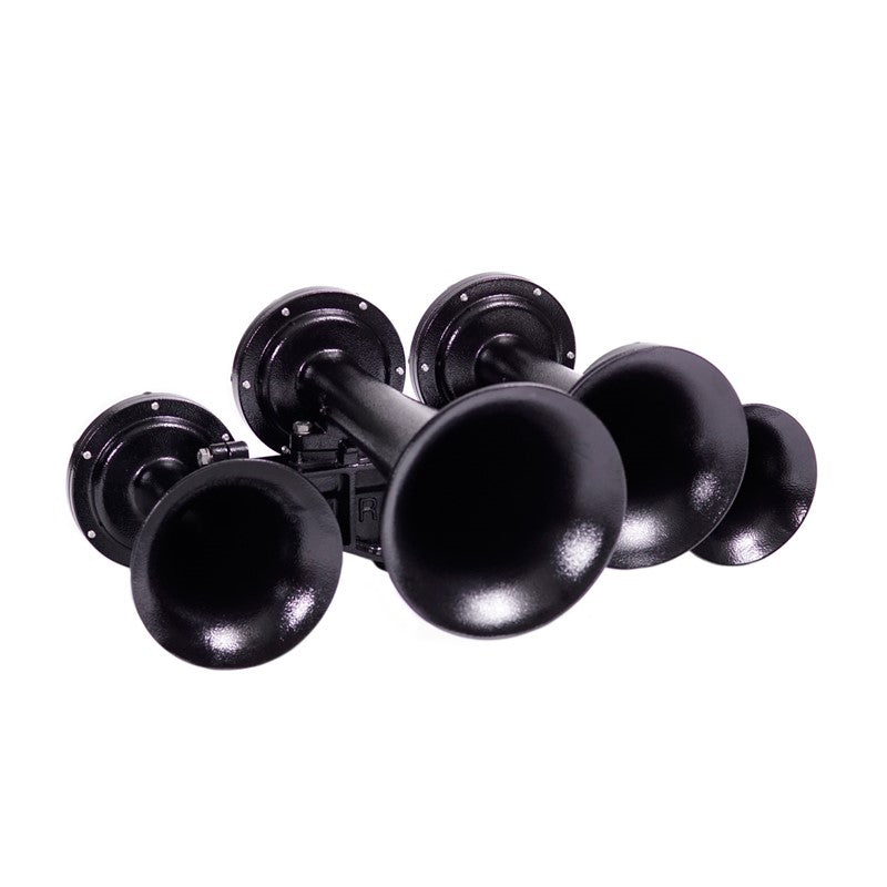 Train Horn - 4 Horn Configuration (Choose Color) Black Black