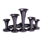 Train Horn - 5 Horn Configuration (Choose Color) Black,Red Dark Slate Gray