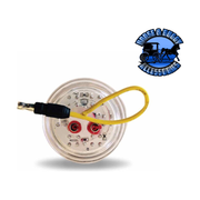 2" Round Trux Dual Revolution LEDs (Choose Color and Style) 2" ROUND Amber to Blue - 7 Diodes,Amber to Green - 7 Diodes,Amber to Purple - 7 Diodes,Amber to Red - 7 Diodes,Red to Blue - 7 Diodes,Red to Green - 7 Diodes,Red to Purple - 7 Diodes,Red to White - 7 Diodes,Amber to White Flatline - 9 Diodes,Red to Blue Flatline - 9 Diodes Gray